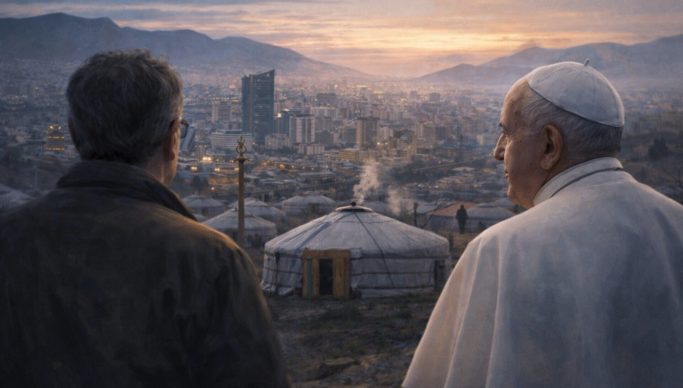 An Atheist Writer Followed Pope Franics to Mongolia