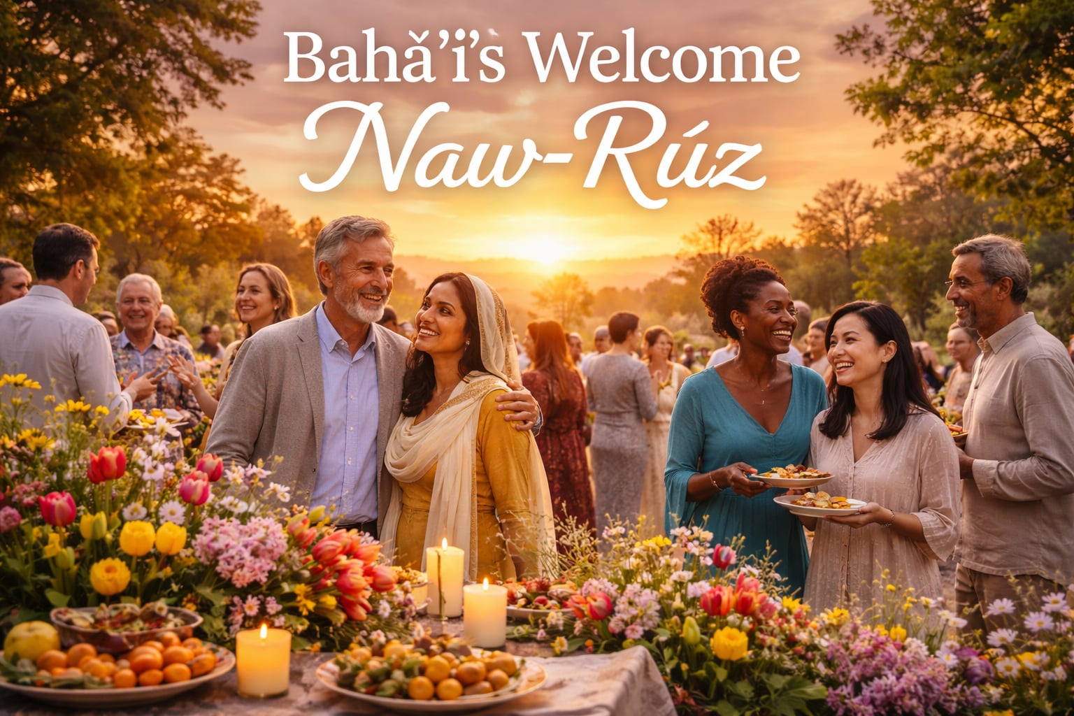 Bahá’ís Welcome Naw-Rúz at Sunset Today
