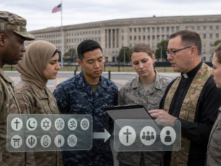 U.S. Military Cuts Faith Identity List