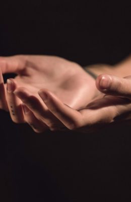 two human palms
