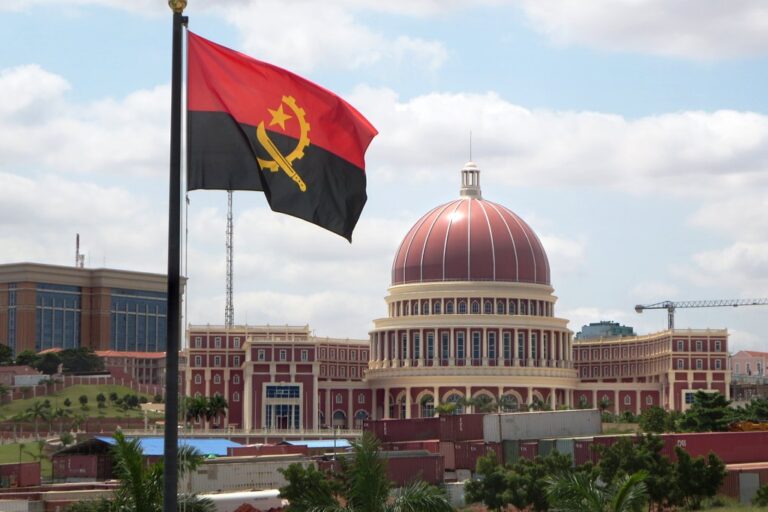 The National Assembly building in Luanda, Angola